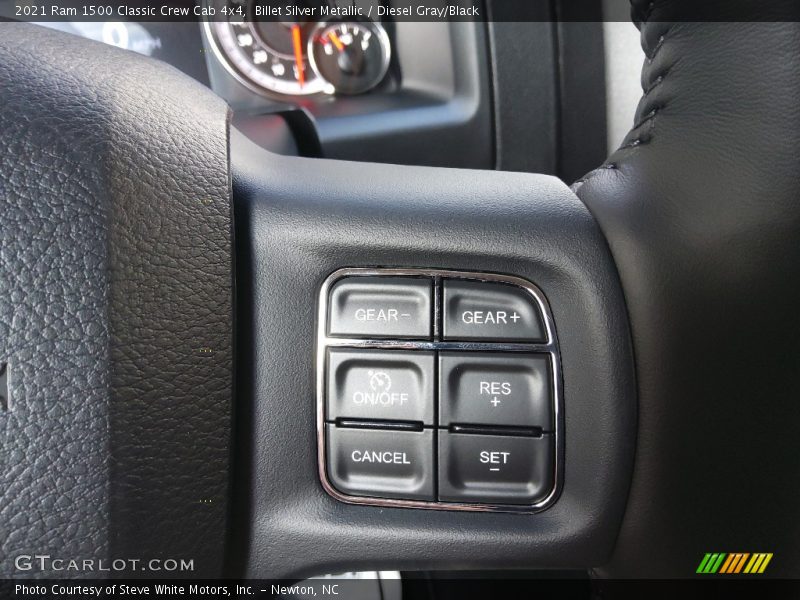 Billet Silver Metallic / Diesel Gray/Black 2021 Ram 1500 Classic Crew Cab 4x4