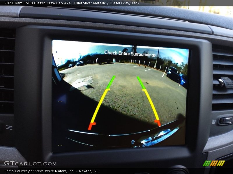 Billet Silver Metallic / Diesel Gray/Black 2021 Ram 1500 Classic Crew Cab 4x4