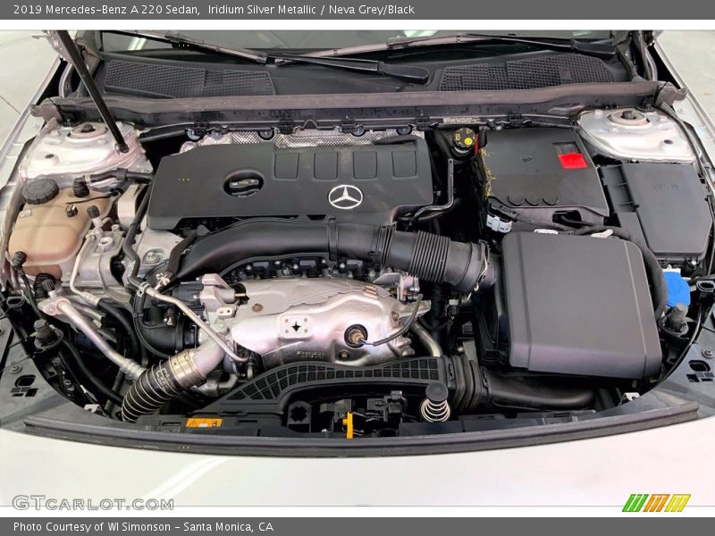 Iridium Silver Metallic / Neva Grey/Black 2019 Mercedes-Benz A 220 Sedan