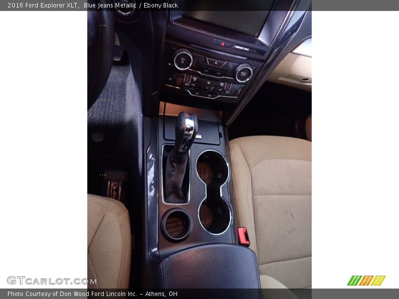 Blue Jeans Metallic / Ebony Black 2016 Ford Explorer XLT