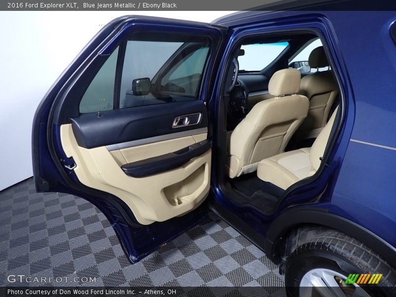 Blue Jeans Metallic / Ebony Black 2016 Ford Explorer XLT