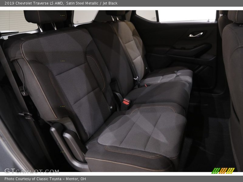 Satin Steel Metallic / Jet Black 2019 Chevrolet Traverse LS AWD