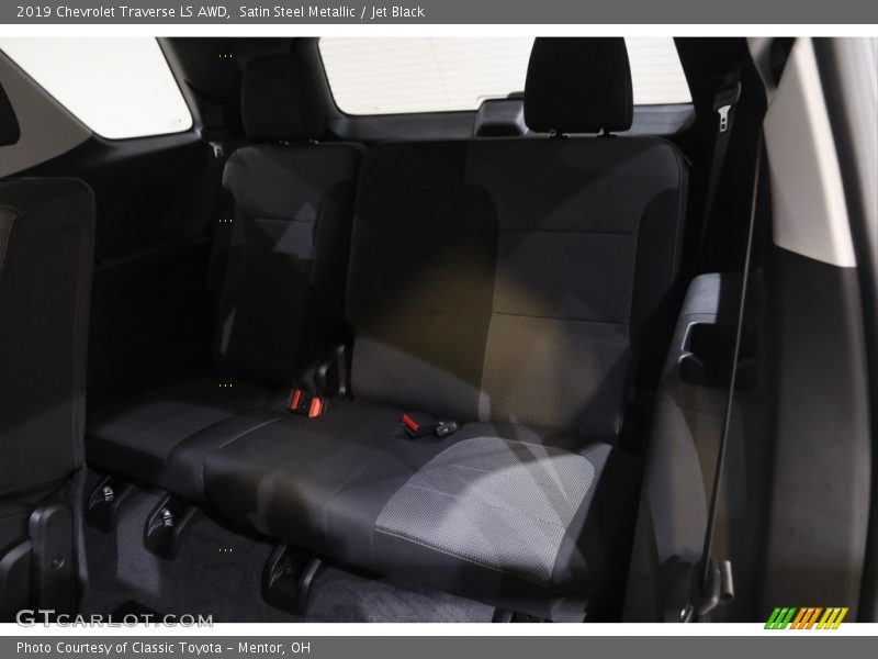 Satin Steel Metallic / Jet Black 2019 Chevrolet Traverse LS AWD