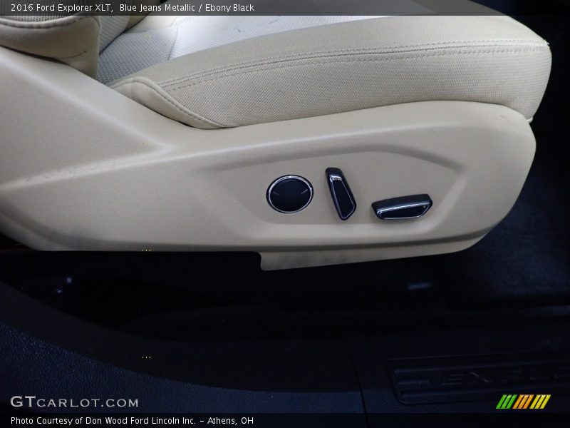 Blue Jeans Metallic / Ebony Black 2016 Ford Explorer XLT