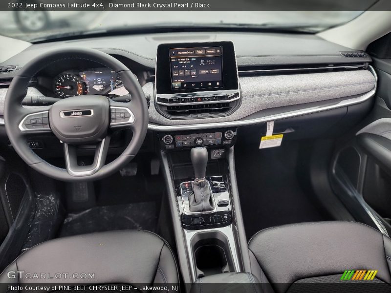 Diamond Black Crystal Pearl / Black 2022 Jeep Compass Latitude 4x4