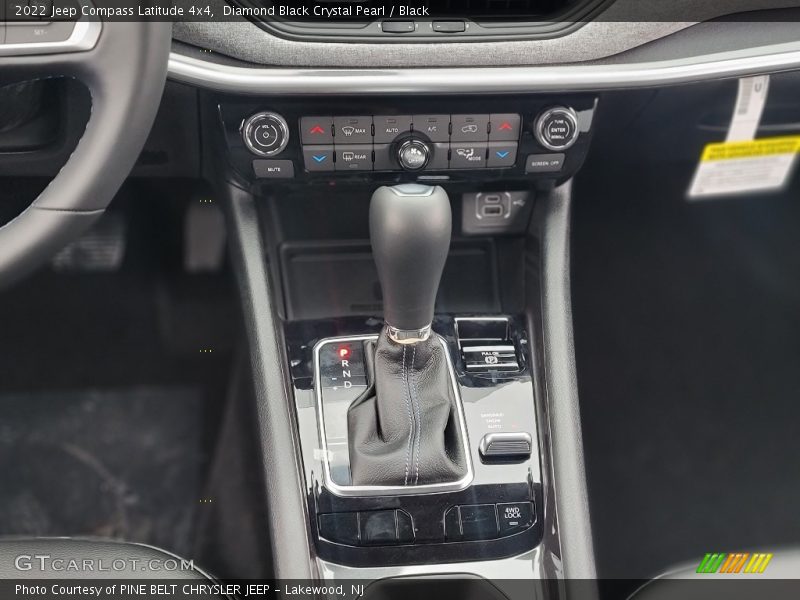 Diamond Black Crystal Pearl / Black 2022 Jeep Compass Latitude 4x4