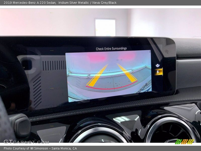 Iridium Silver Metallic / Neva Grey/Black 2019 Mercedes-Benz A 220 Sedan