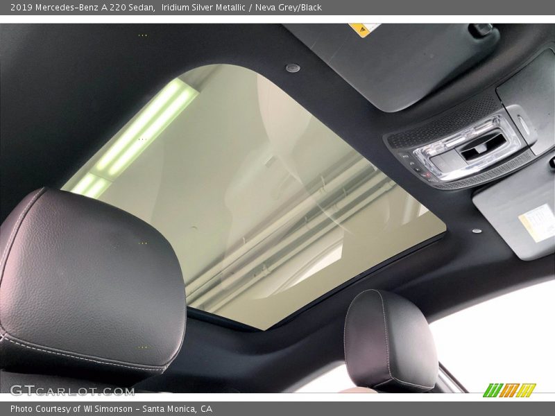 Iridium Silver Metallic / Neva Grey/Black 2019 Mercedes-Benz A 220 Sedan