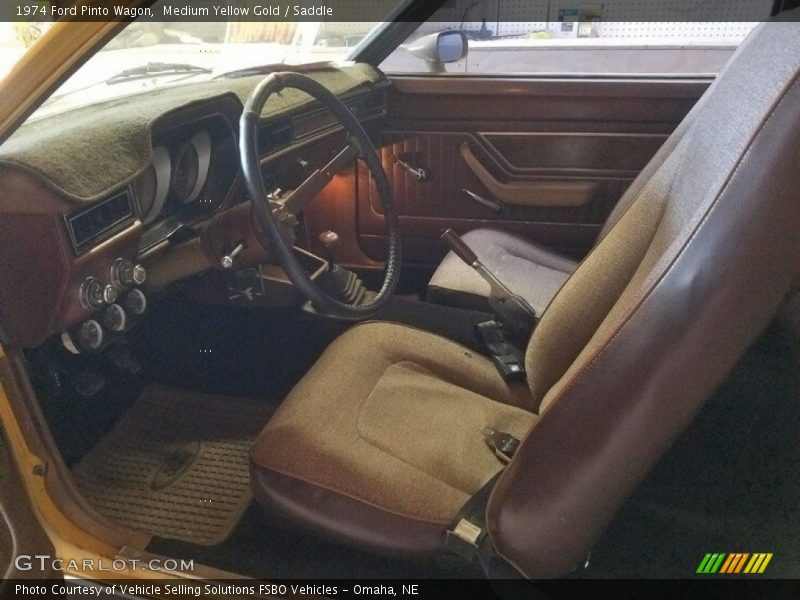  1974 Pinto Wagon Saddle Interior