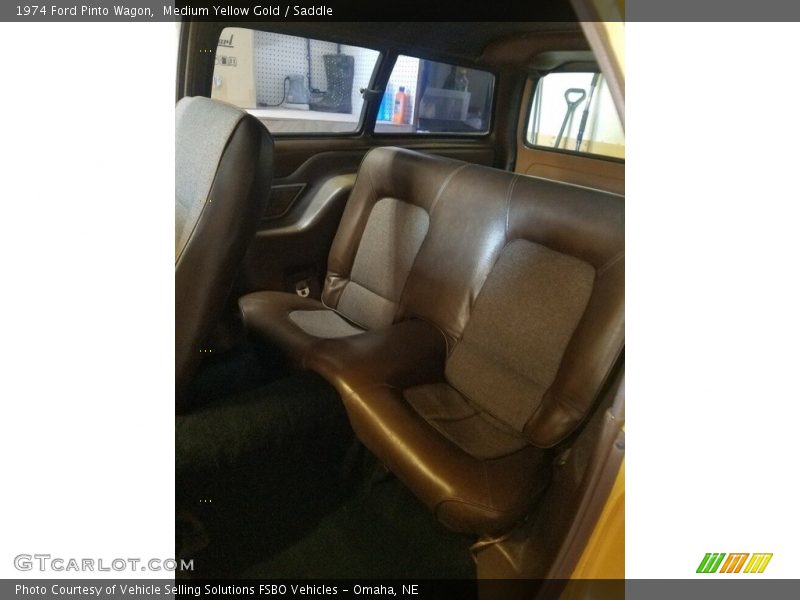 Rear Seat of 1974 Pinto Wagon