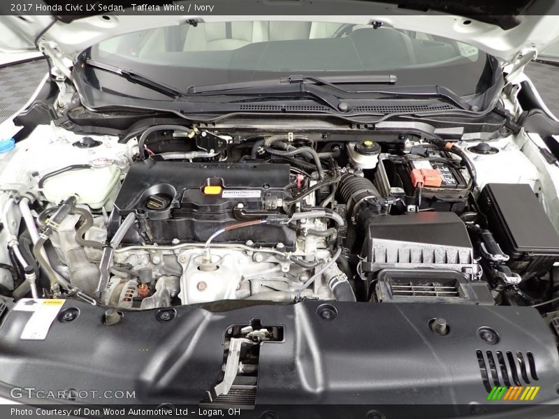Taffeta White / Ivory 2017 Honda Civic LX Sedan