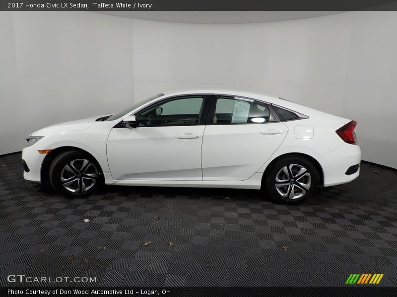 Taffeta White / Ivory 2017 Honda Civic LX Sedan