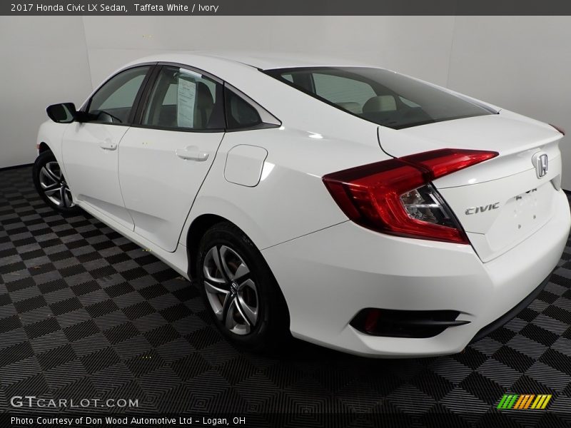 Taffeta White / Ivory 2017 Honda Civic LX Sedan