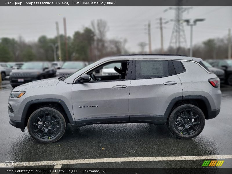 Billet Silver Metallic / Black 2022 Jeep Compass Latitude Lux 4x4