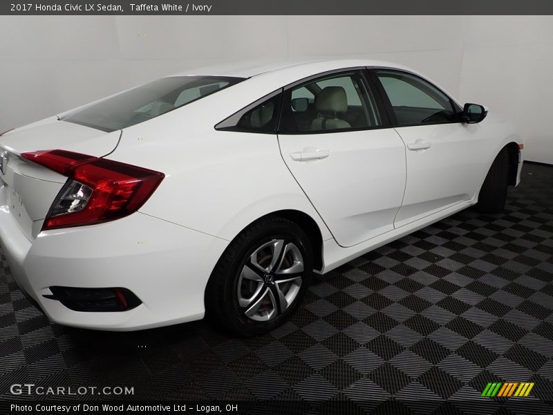 Taffeta White / Ivory 2017 Honda Civic LX Sedan