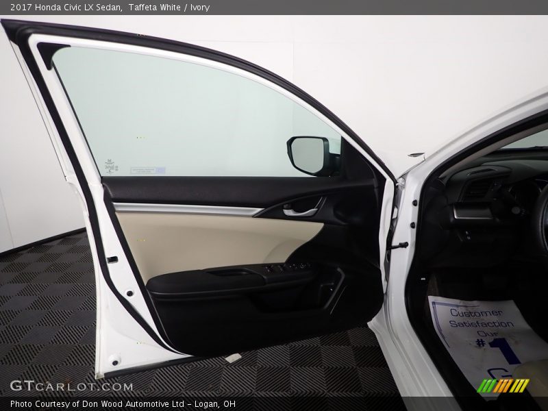Taffeta White / Ivory 2017 Honda Civic LX Sedan