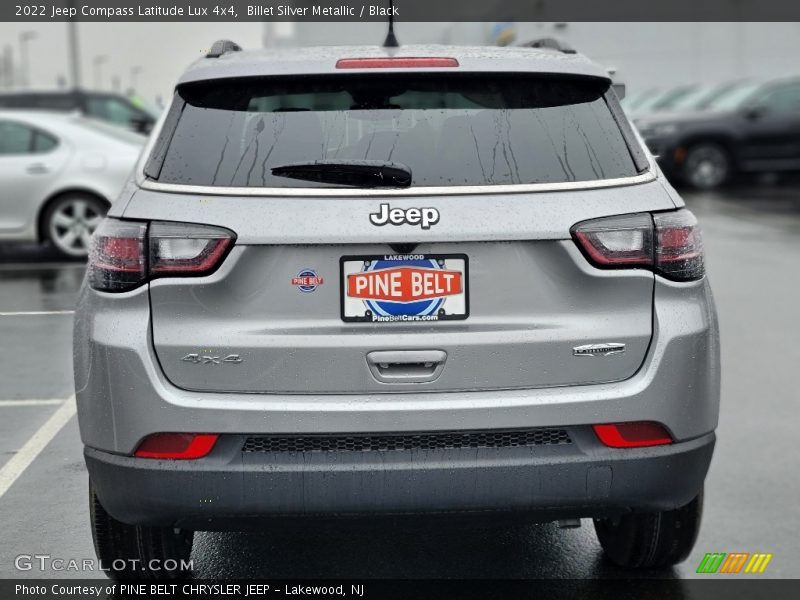Billet Silver Metallic / Black 2022 Jeep Compass Latitude Lux 4x4