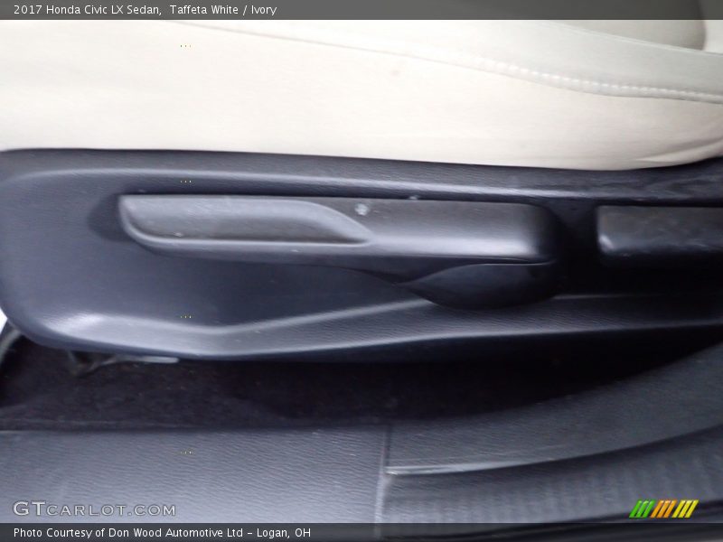 Taffeta White / Ivory 2017 Honda Civic LX Sedan