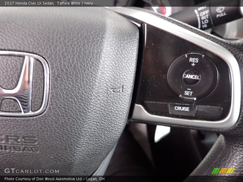Taffeta White / Ivory 2017 Honda Civic LX Sedan