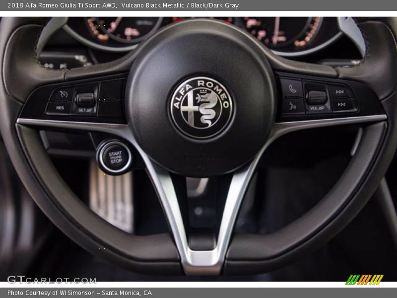  2018 Giulia Ti Sport AWD Steering Wheel