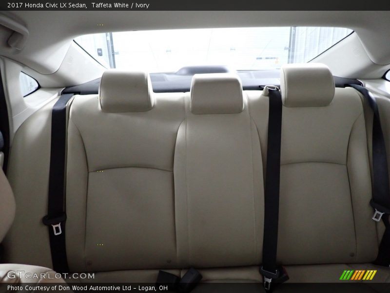 Taffeta White / Ivory 2017 Honda Civic LX Sedan