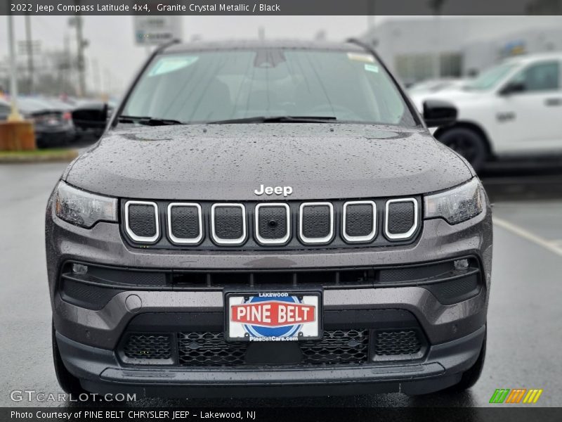 Granite Crystal Metallic / Black 2022 Jeep Compass Latitude 4x4