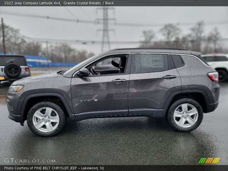 Granite Crystal Metallic / Black 2022 Jeep Compass Latitude 4x4