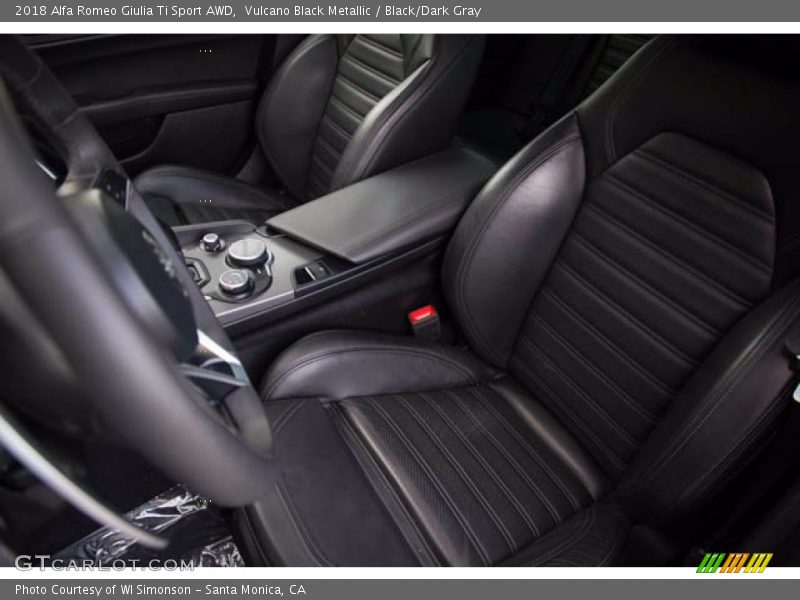 Front Seat of 2018 Giulia Ti Sport AWD