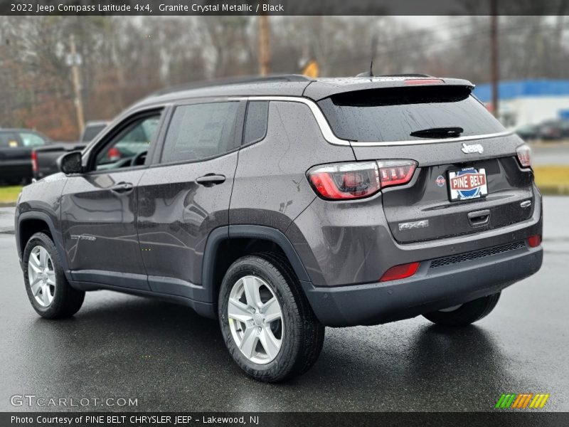 Granite Crystal Metallic / Black 2022 Jeep Compass Latitude 4x4