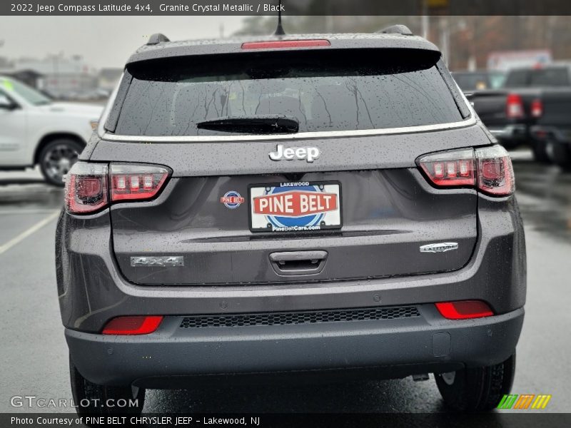 Granite Crystal Metallic / Black 2022 Jeep Compass Latitude 4x4