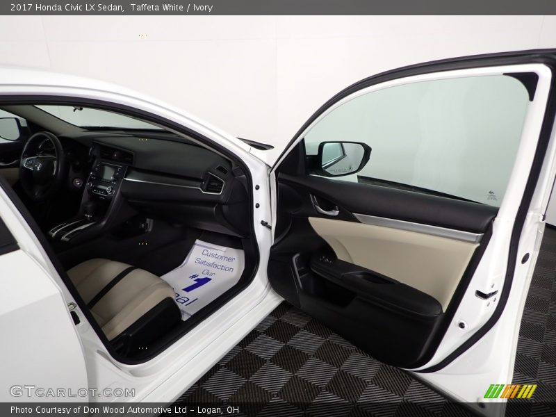 Taffeta White / Ivory 2017 Honda Civic LX Sedan