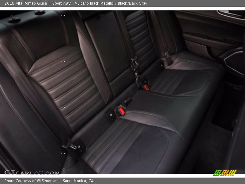 Rear Seat of 2018 Giulia Ti Sport AWD