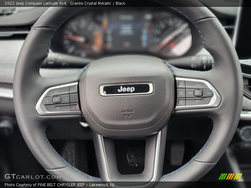 Granite Crystal Metallic / Black 2022 Jeep Compass Latitude 4x4