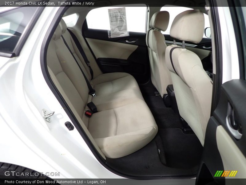 Taffeta White / Ivory 2017 Honda Civic LX Sedan