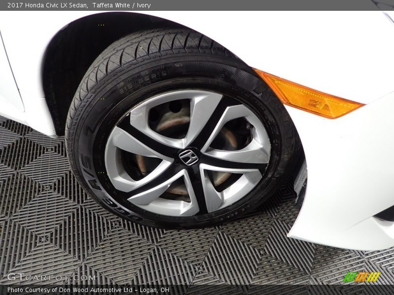 Taffeta White / Ivory 2017 Honda Civic LX Sedan