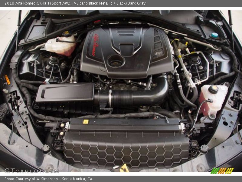  2018 Giulia Ti Sport AWD Engine - 2.0 Liter Turbocharged SOHC 16-Valve VVT 4 Cylinder