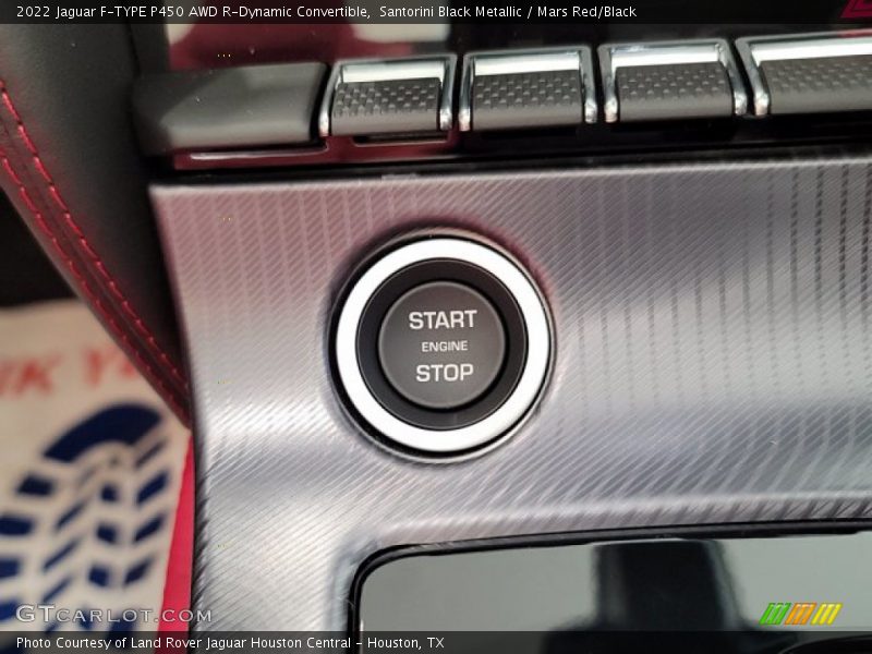 Controls of 2022 F-TYPE P450 AWD R-Dynamic Convertible