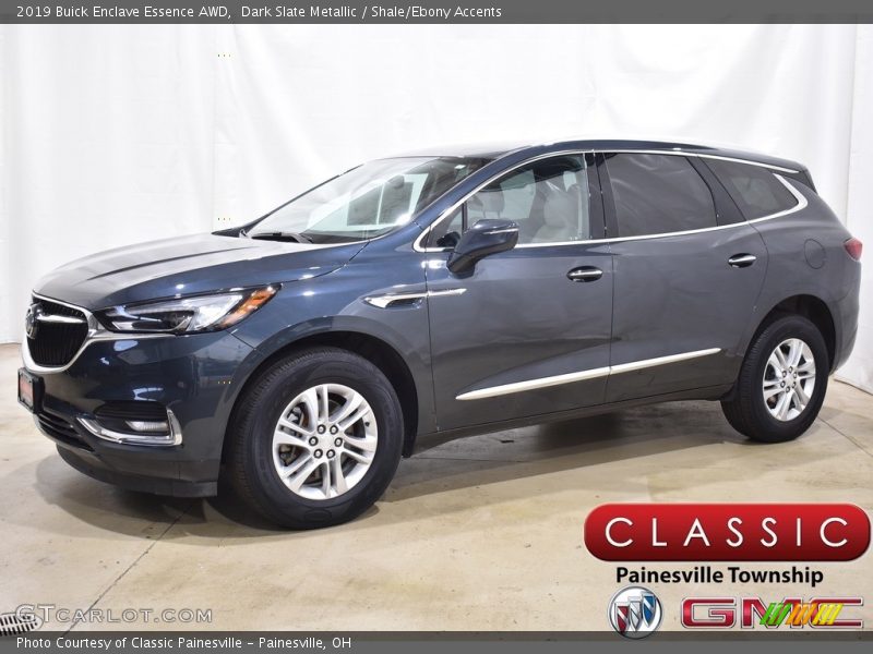 Dark Slate Metallic / Shale/Ebony Accents 2019 Buick Enclave Essence AWD