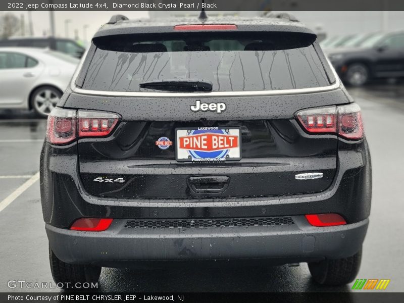 Diamond Black Crystal Pearl / Black 2022 Jeep Compass Latitude 4x4