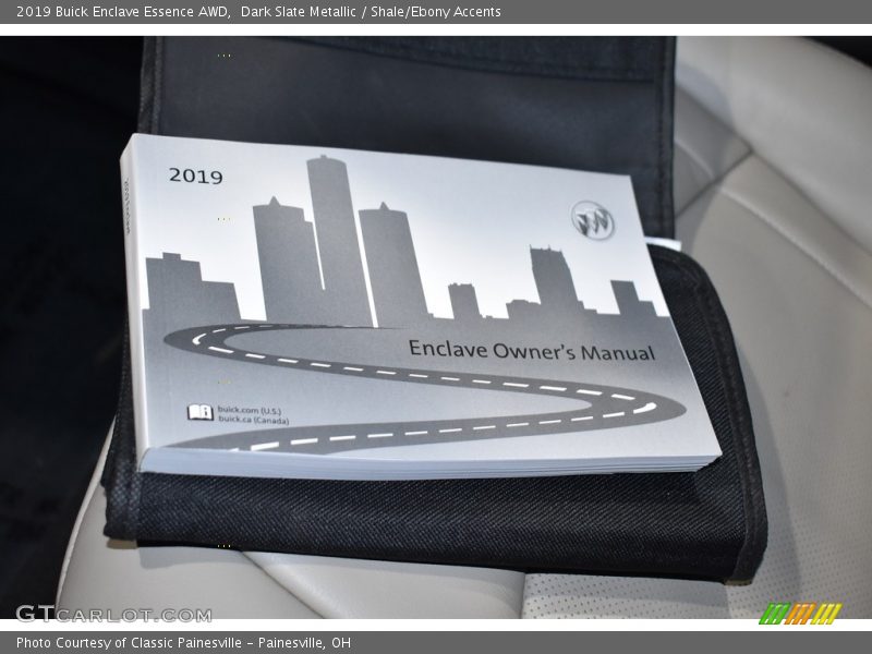 Dark Slate Metallic / Shale/Ebony Accents 2019 Buick Enclave Essence AWD
