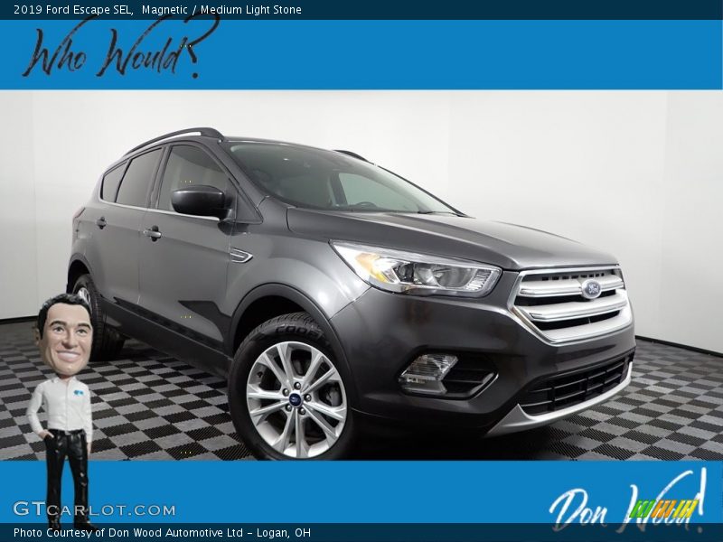 Magnetic / Medium Light Stone 2019 Ford Escape SEL