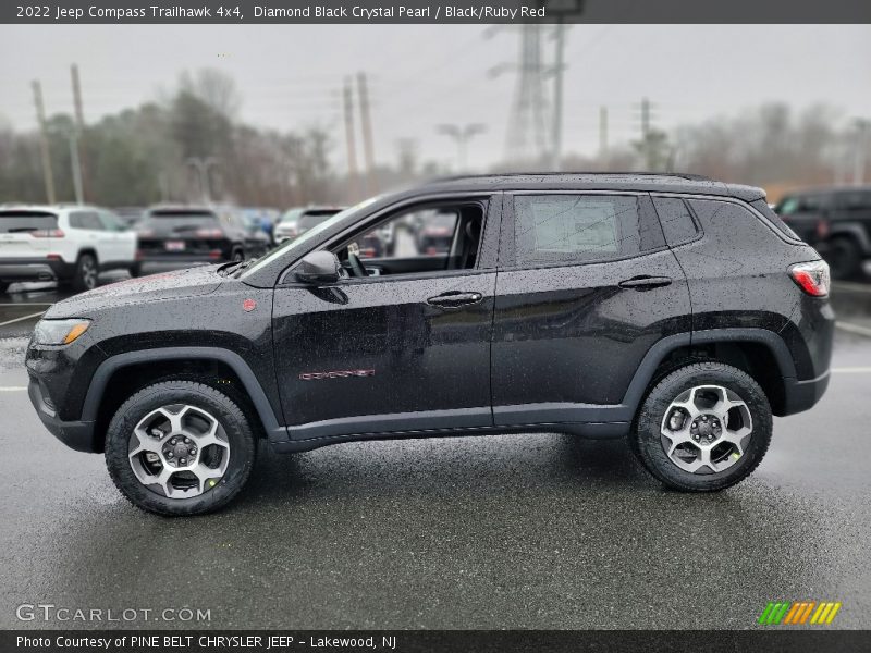  2022 Compass Trailhawk 4x4 Diamond Black Crystal Pearl