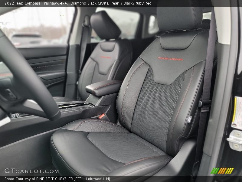Front Seat of 2022 Compass Trailhawk 4x4