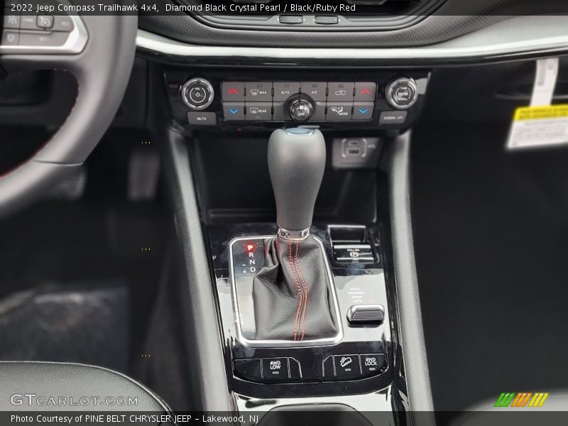  2022 Compass Trailhawk 4x4 9 Speed Automatic Shifter