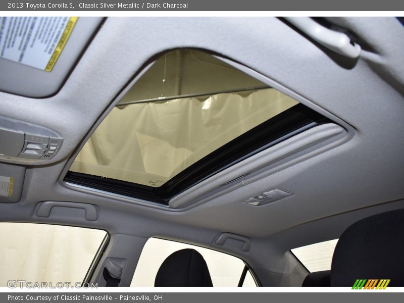 Classic Silver Metallic / Dark Charcoal 2013 Toyota Corolla S