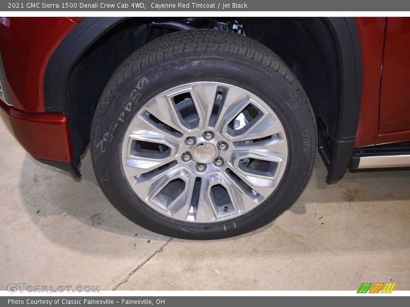 Cayenne Red Tintcoat / Jet Black 2021 GMC Sierra 1500 Denali Crew Cab 4WD