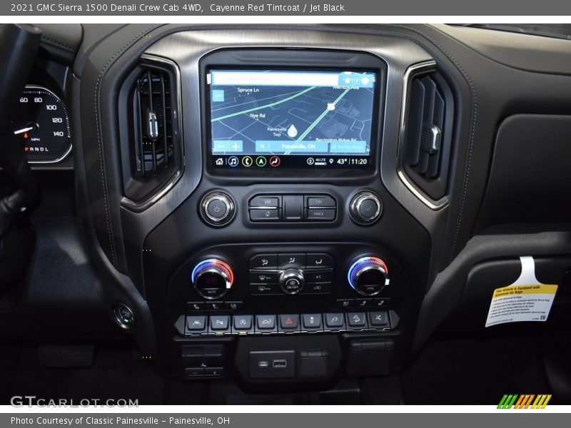Cayenne Red Tintcoat / Jet Black 2021 GMC Sierra 1500 Denali Crew Cab 4WD
