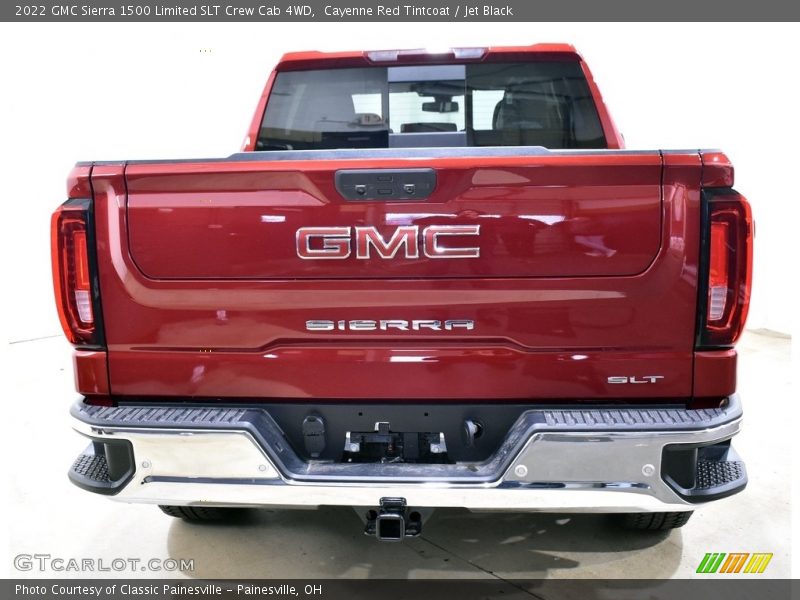 Cayenne Red Tintcoat / Jet Black 2022 GMC Sierra 1500 Limited SLT Crew Cab 4WD