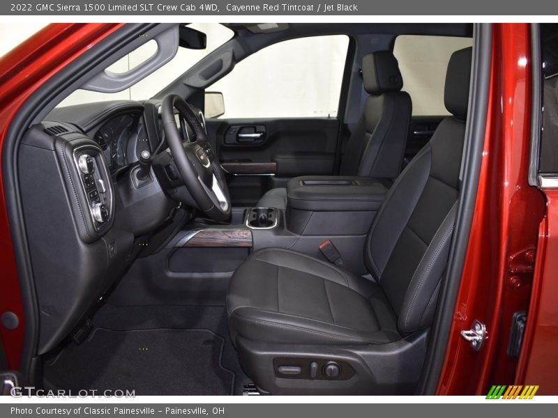 Cayenne Red Tintcoat / Jet Black 2022 GMC Sierra 1500 Limited SLT Crew Cab 4WD