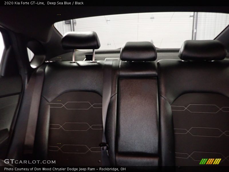 Deep Sea Blue / Black 2020 Kia Forte GT-Line